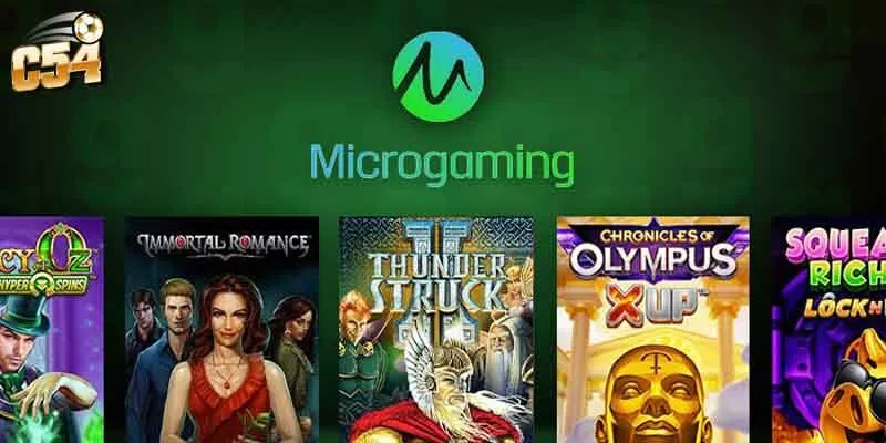 Điểm mặt các loại hình trò chơi tại Microgaming Casino C54